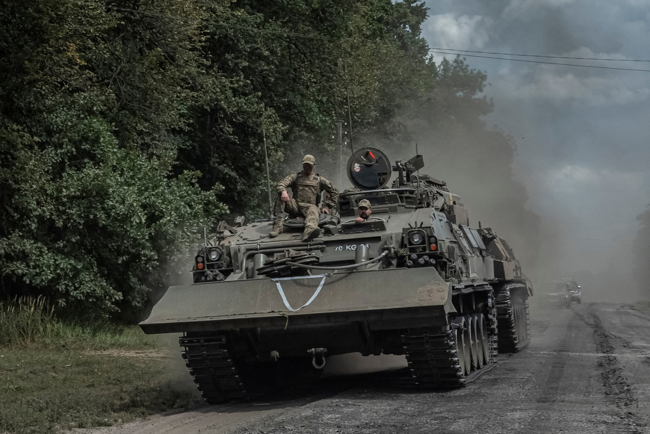 Avance ucraniano en Kursk; guerra Rusia-Ucrania. Foto: Reuters