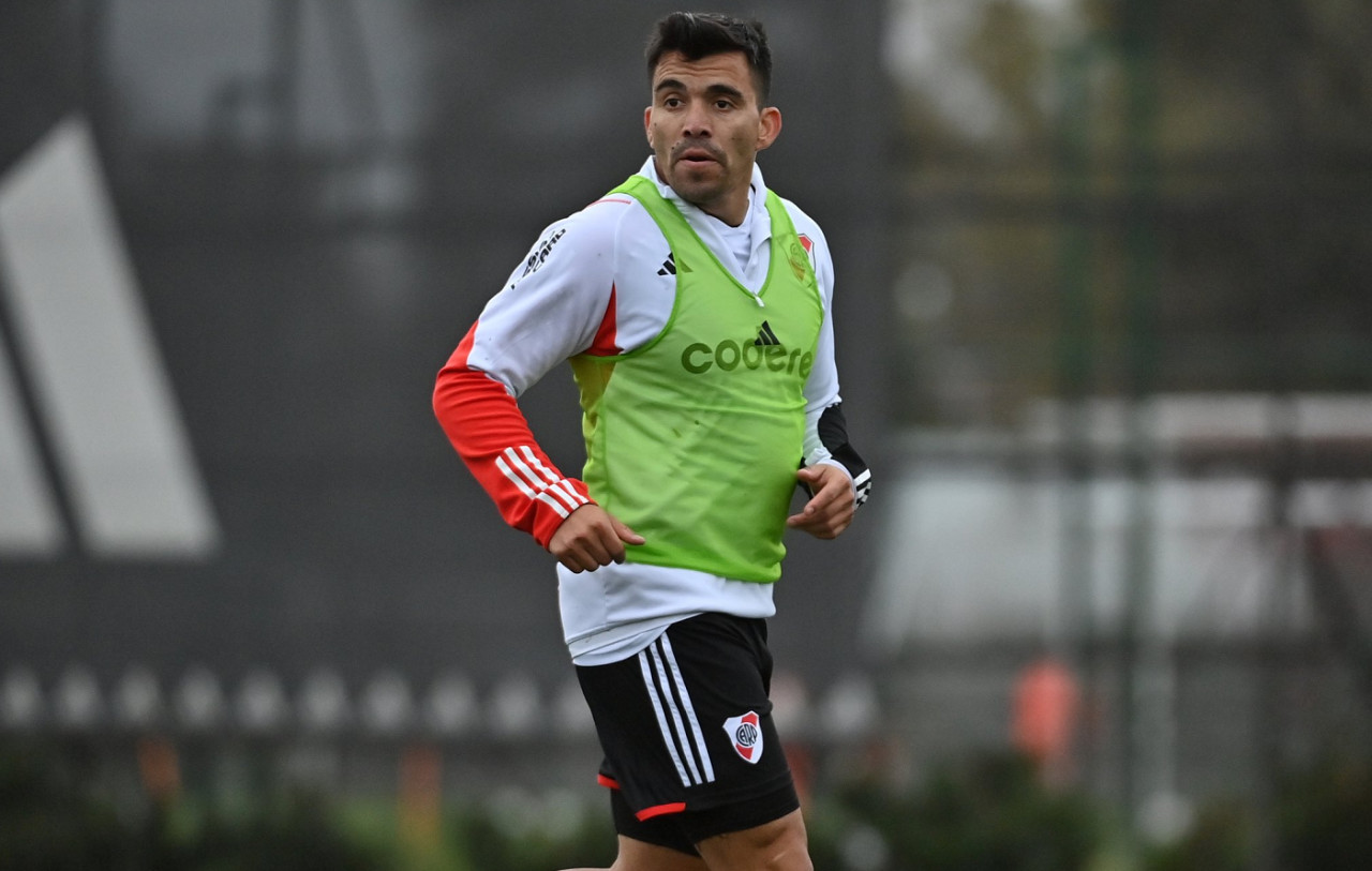 Marcos Acuña, River Plate. Foto: X @RiverPlate