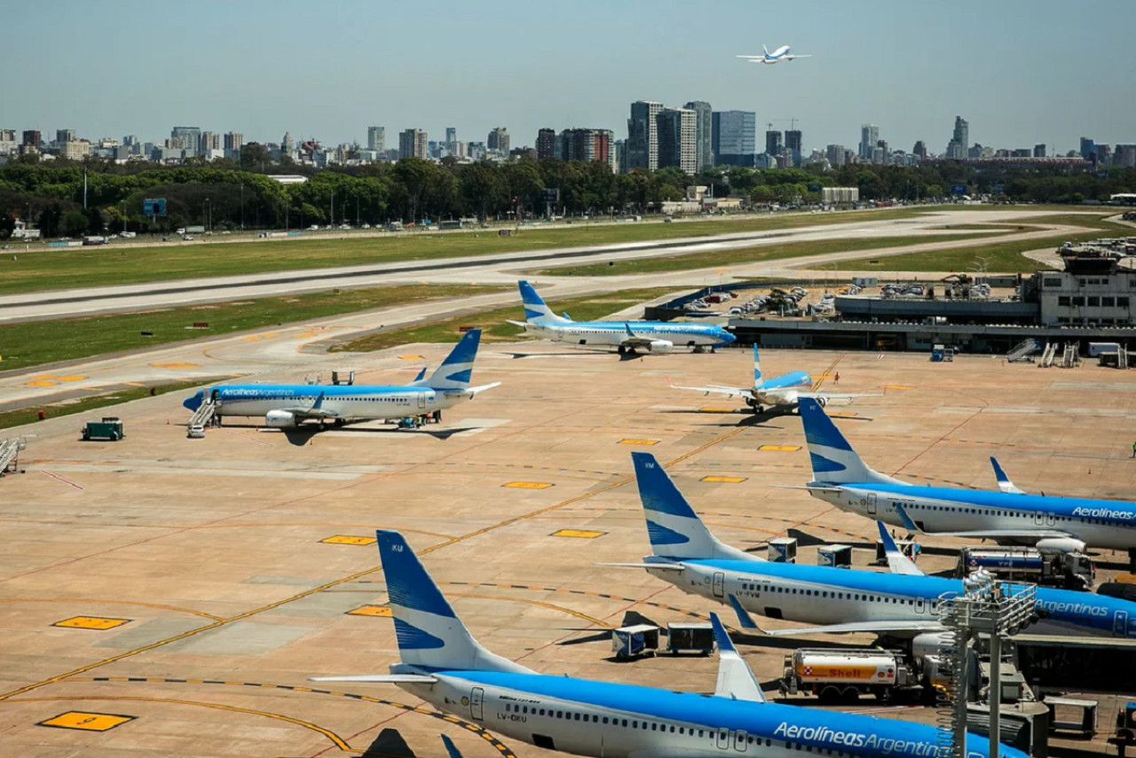 Aerolíneas Argentinas. Foto: NA