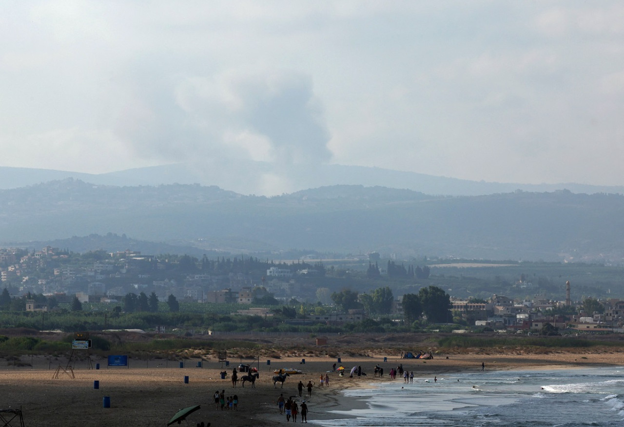 Frontera entre Israel y el Líbano. Foto: Reuters.