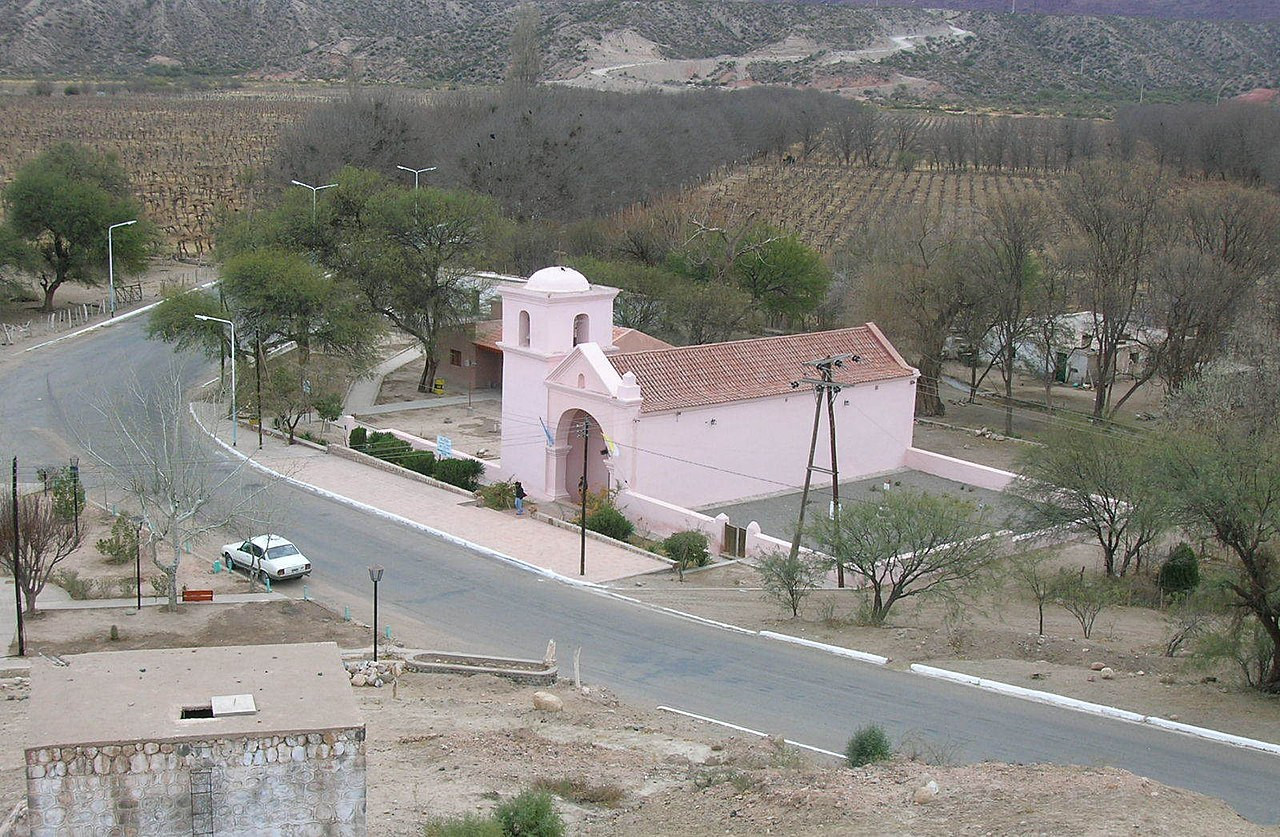 Hualfín es una localidad de Catamarca, dentro del departamento Belén. Foto: Wikipedia.