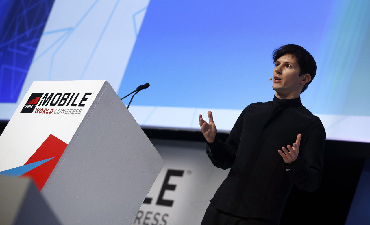 Pavel Durov, CEO de Telegram. Foto: Reuters.