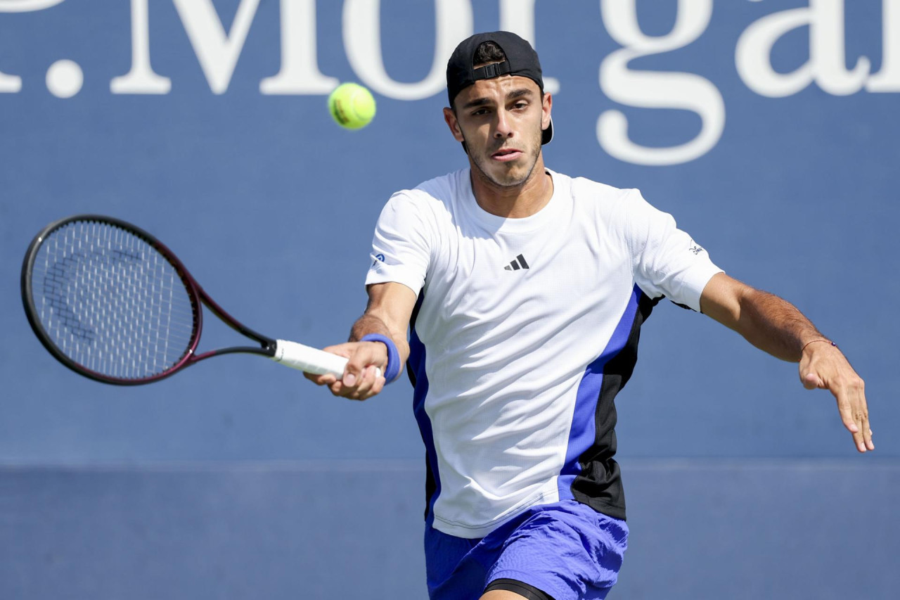 Francisco Cerúndolo en el US Open. Foto: EFE.