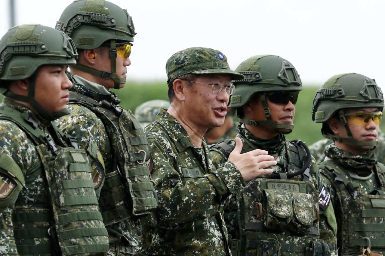 Militares de Taiwán. Foto: Reuters.