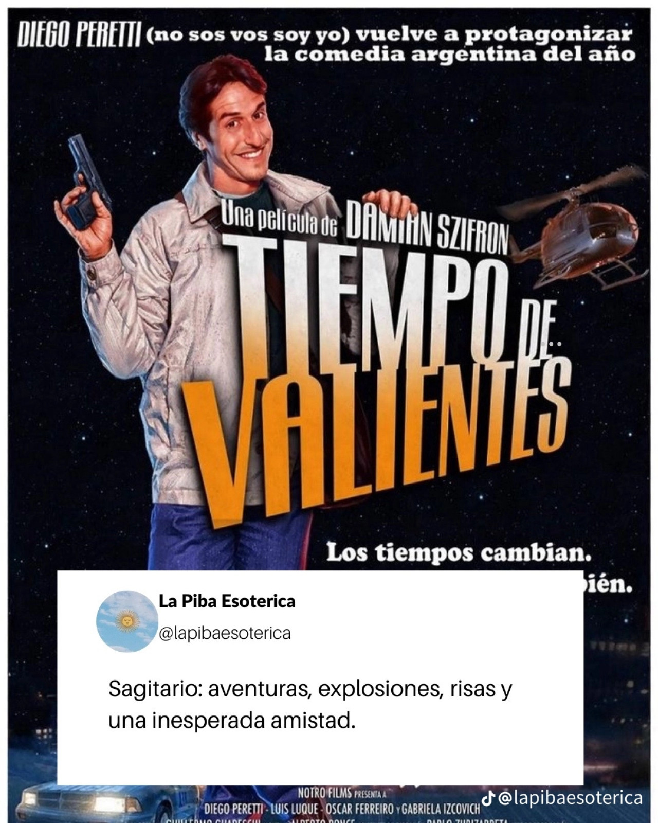 Sagitario: Tiempo de valientes. Foto TikTok @lapibaesoterica.