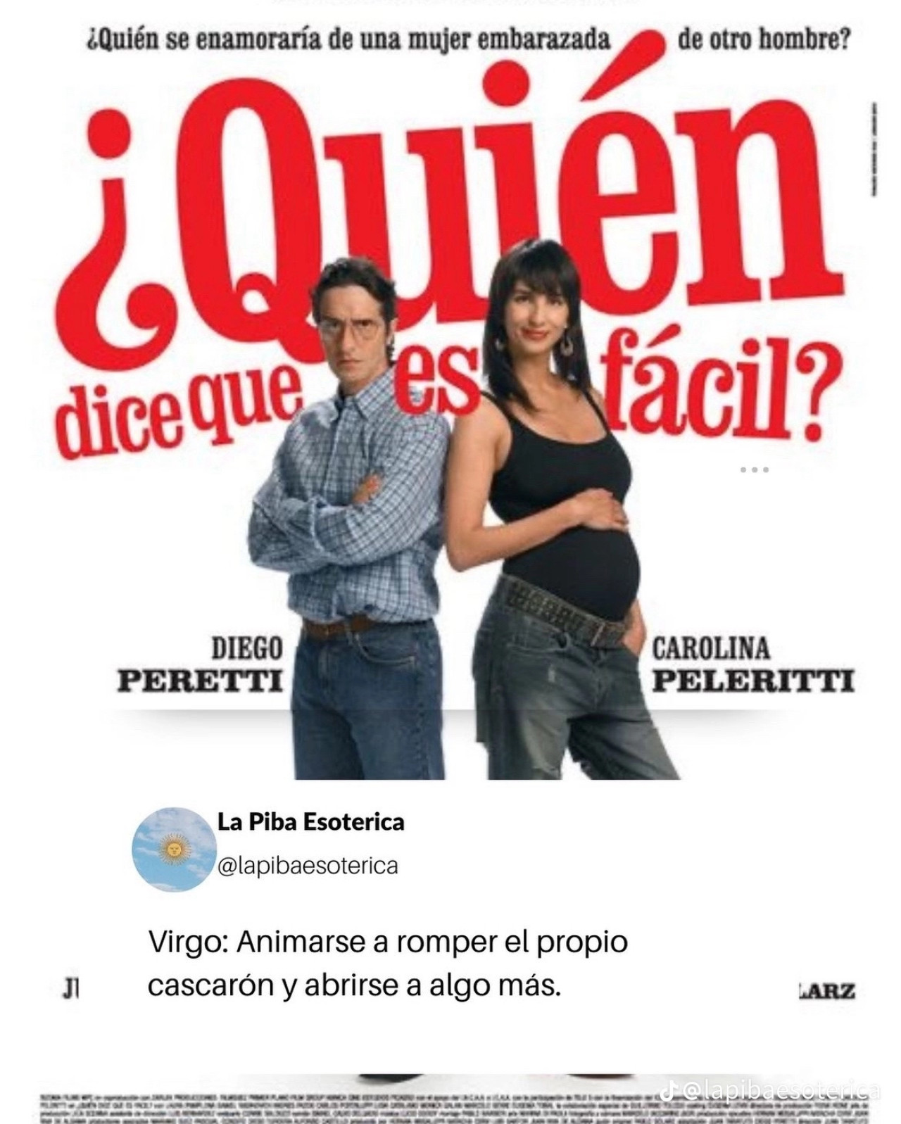 Virgo: ¿Quién dice que es fácil?. Foto TikTok @lapibaesoterica.