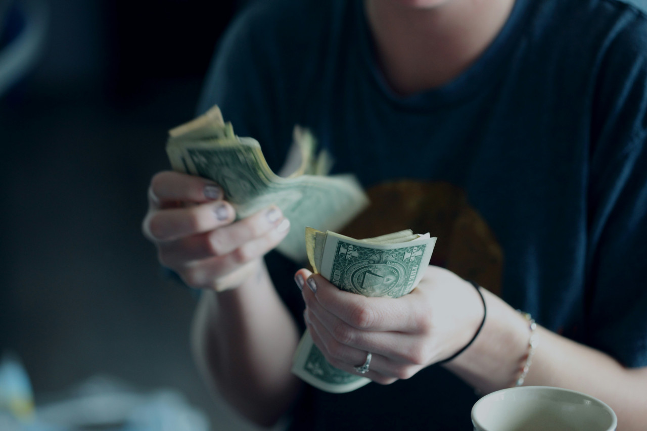 Dinero, billete, ganancia. Foto: Unsplash