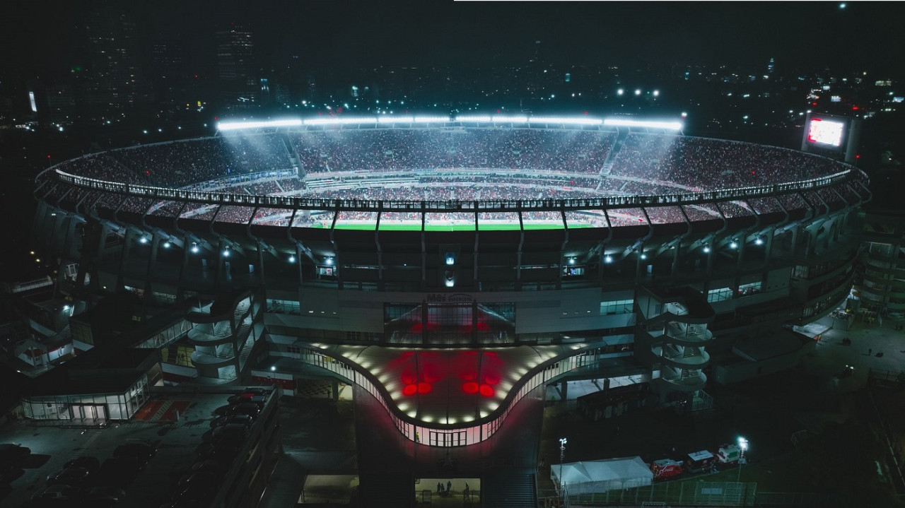 Estadio Monumental de River Plate. Foto: Instagram @riverplate