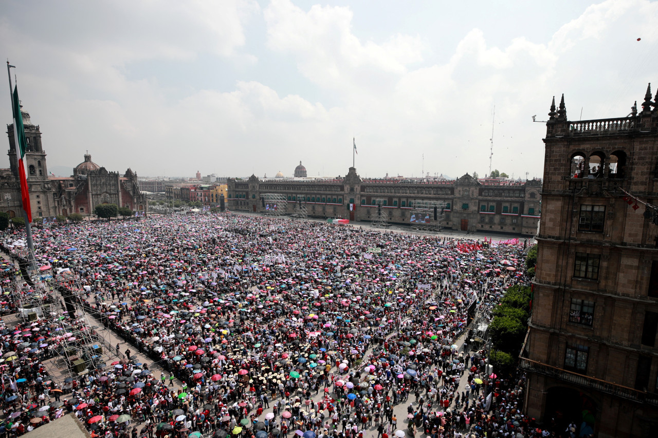 Informe de Gobierno de López Obrador. Foto: Reuters.