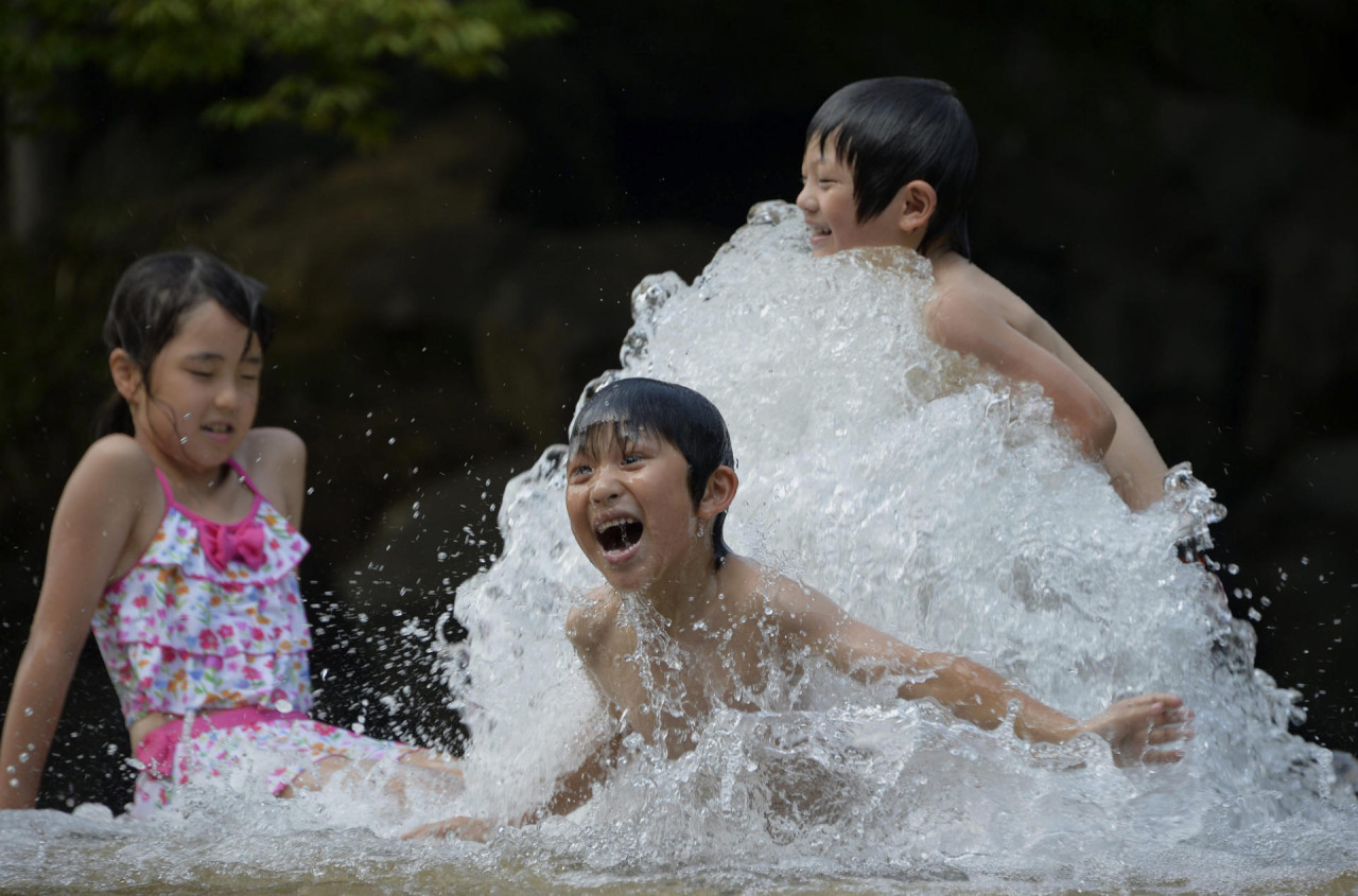 Japón registra temperaturas récord de calor. Foto: EFE.