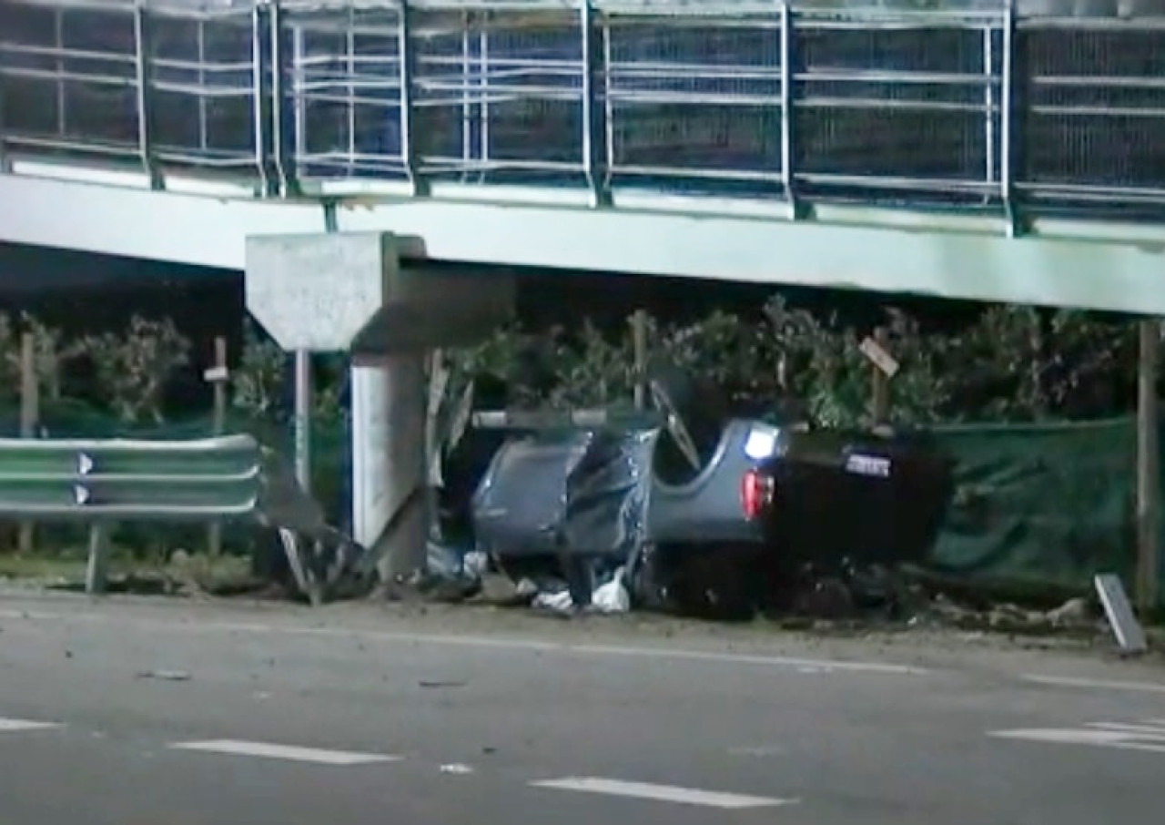 El tremendo accidente de Cristóbal Campos, ex arquero de la selección chilena. Foto: X