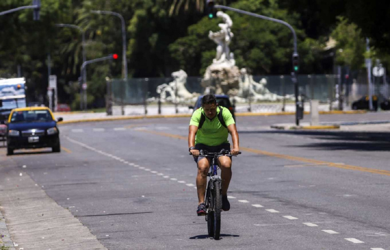 Clima soleado, Buenos Aires. Foto: NA