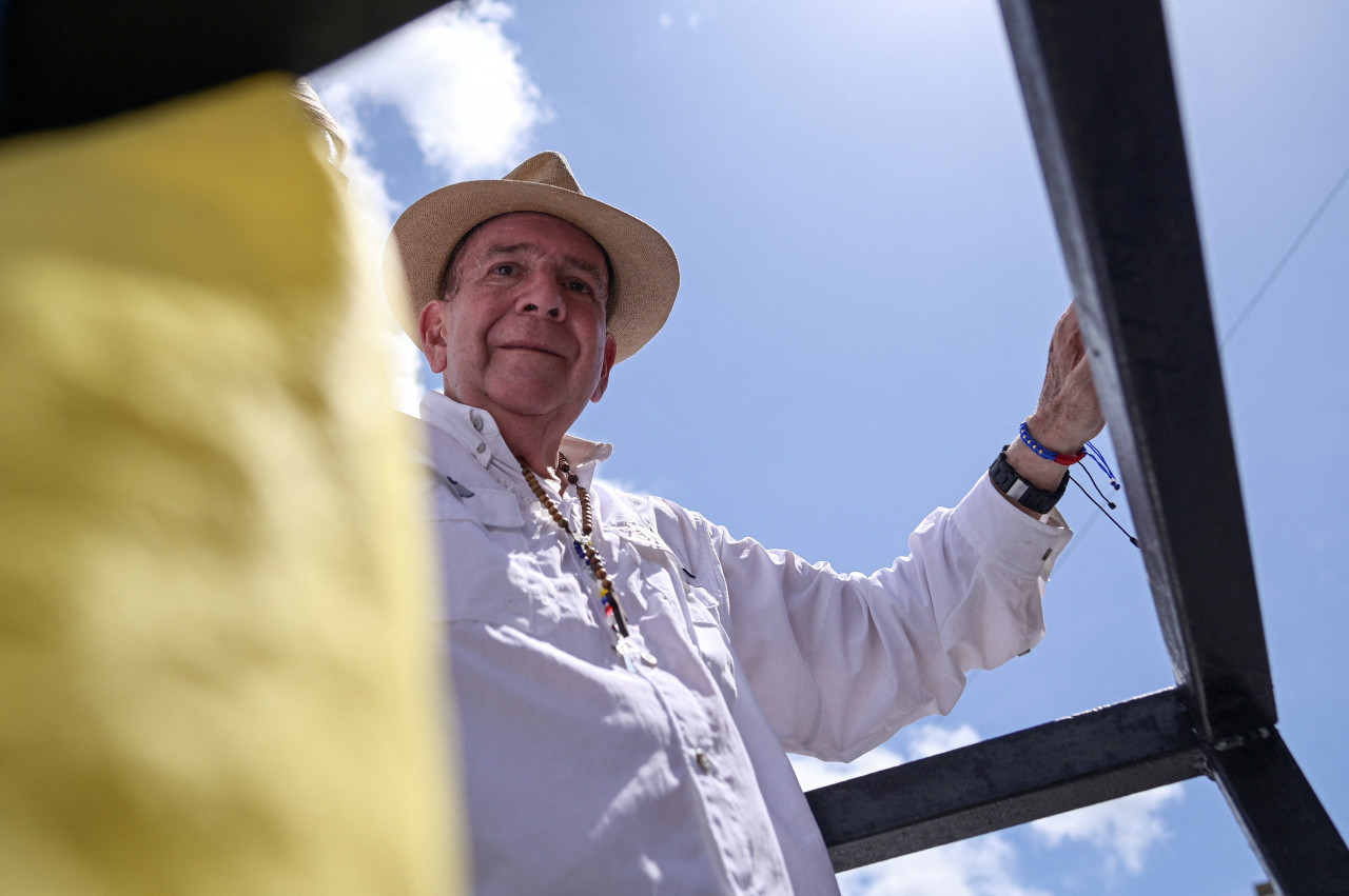 Uno de los líderes opositores en Venezuela, Edmundo González Urrutia. Foto: Reuters.