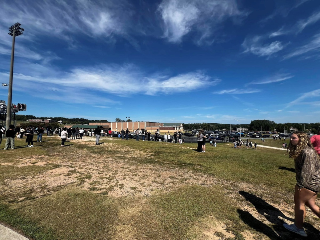 Tiroteo en escuela de Georgia, Estados Unidos. Foto: Reuters.