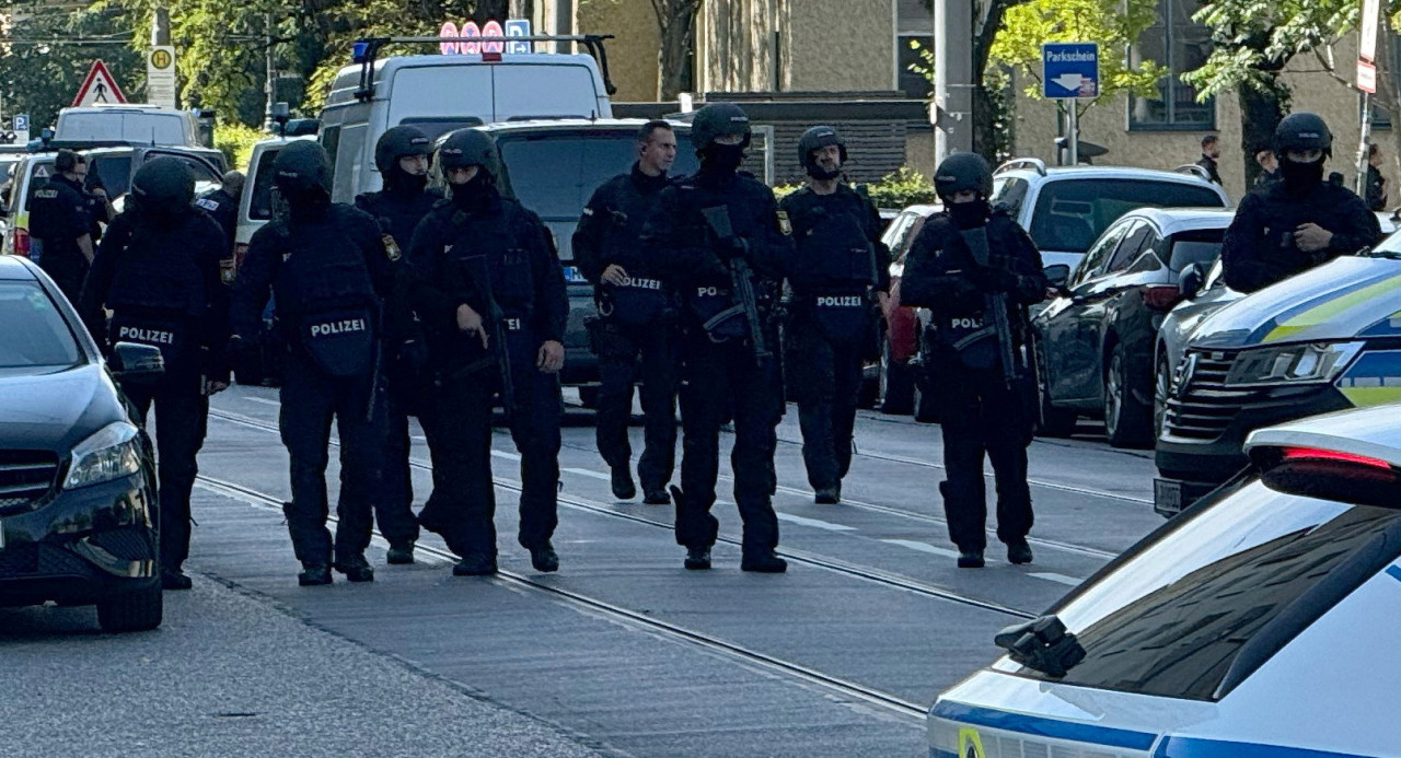 La policía mató a un hombre que disparó cerca de consulado israelí en Múnich. Foto: Reuters.