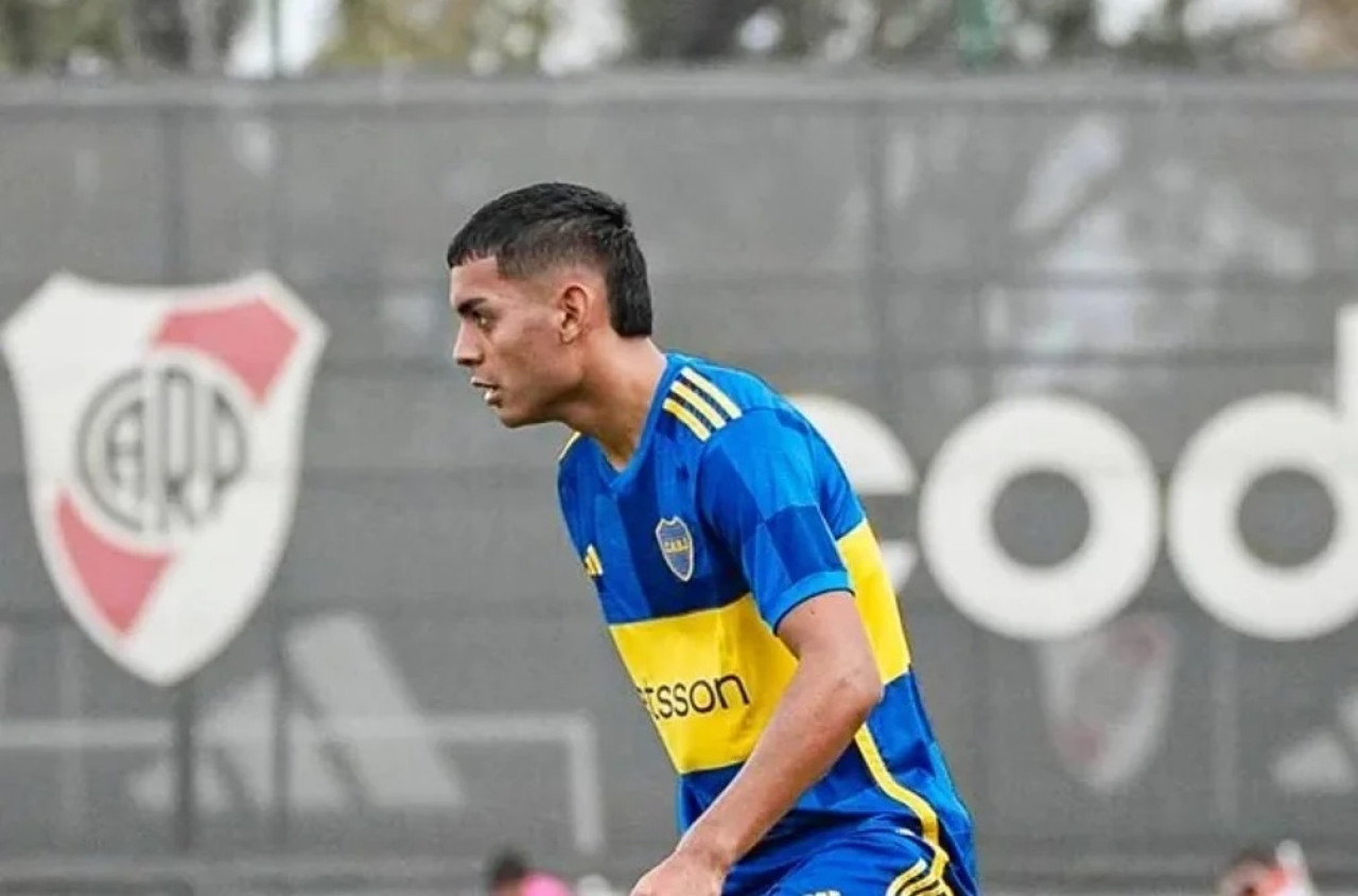 Isaías Rodríguez, futbolista de Boca.