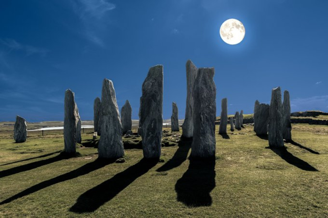 Callanish Stones, Isla de Lewis, Escocia. Foto X.