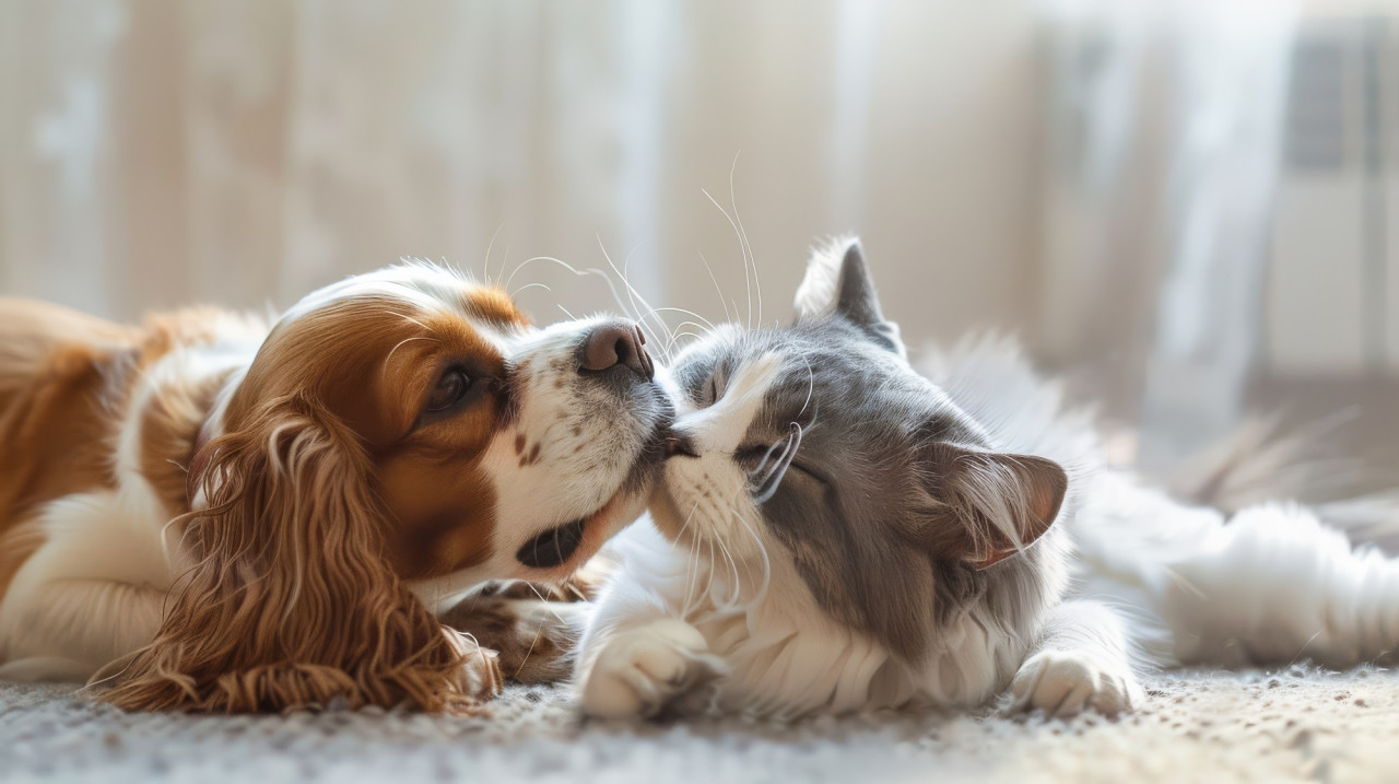 Gatos y perros. Foto Freepik.