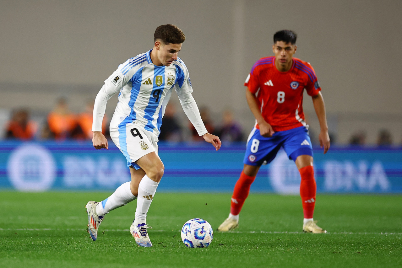 Argentina vs Chile, Eliminatorias. Foto: Reuters