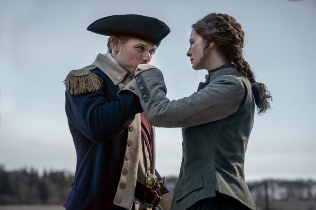 Jamie y Claire. Foto: Starz