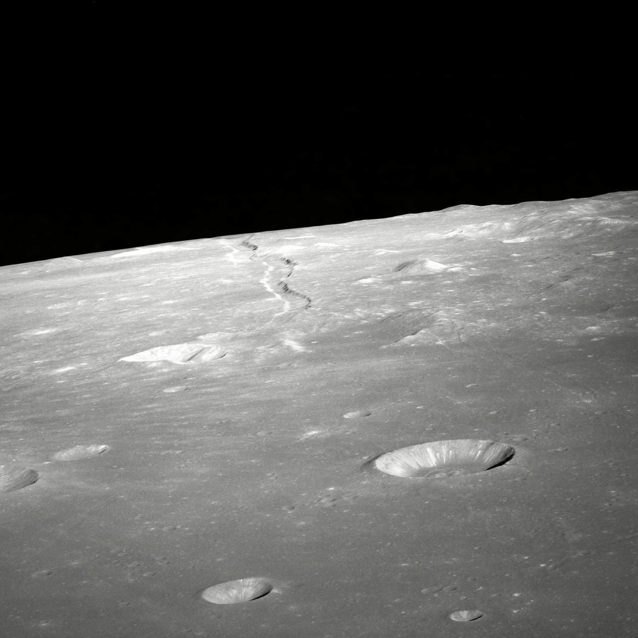 Luna. Foto: Nasa.