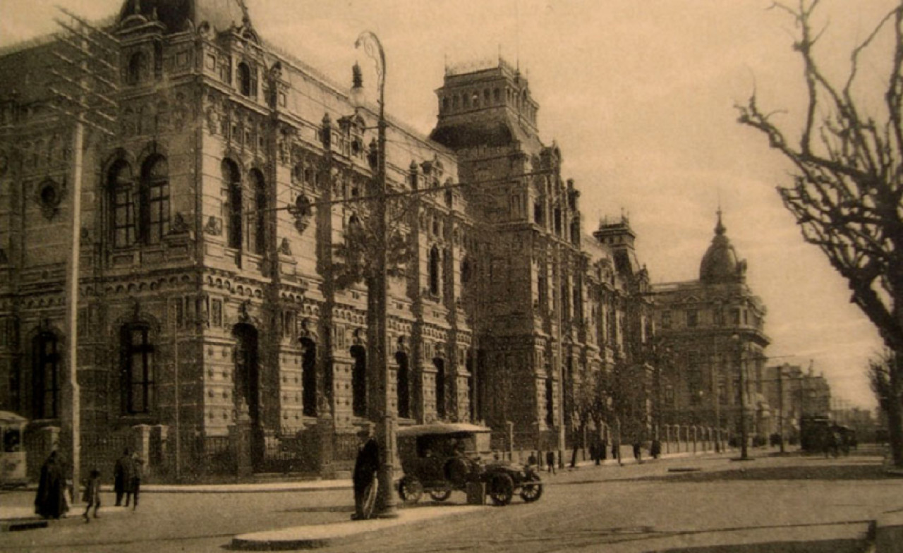 El Palacio de Aguas Corrientes en sus inicios