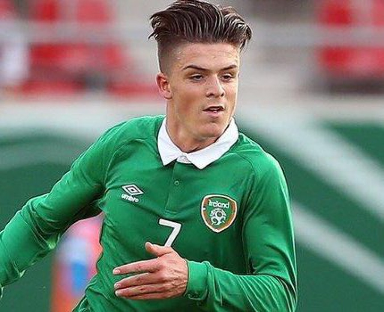 Jack Grealish jugó en las inferiores de Irlanda. Foto: Redes