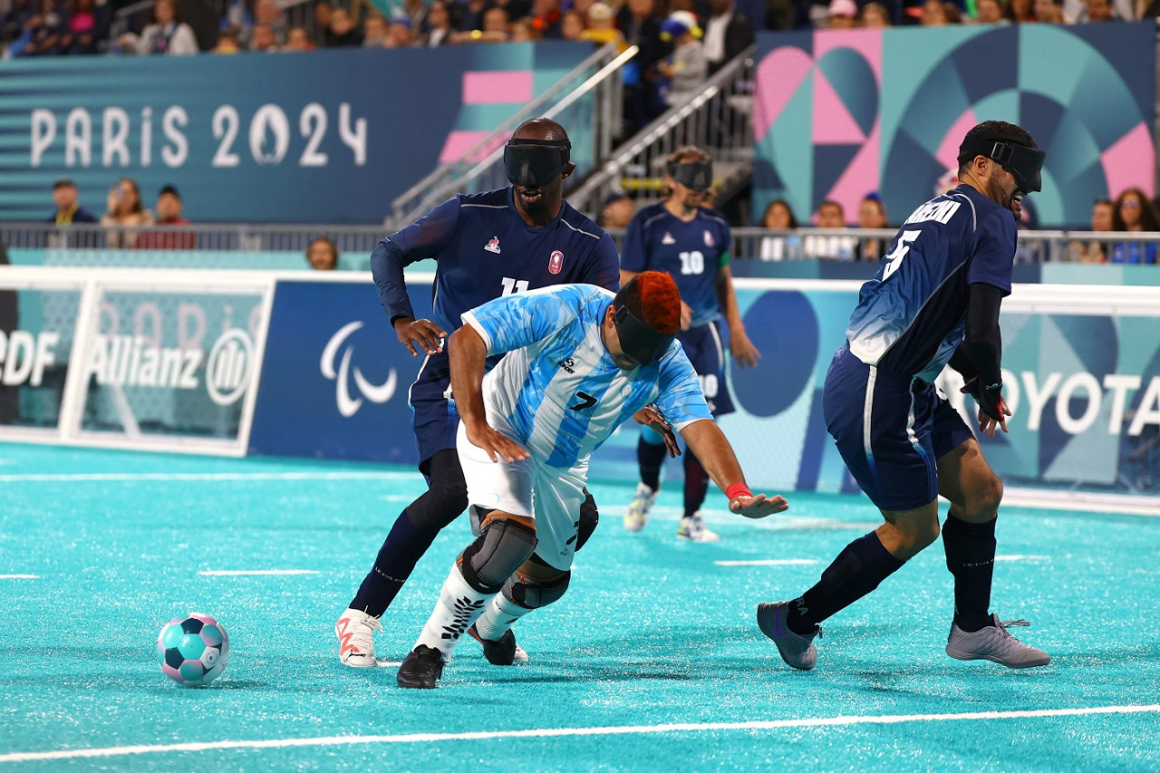 Argentina vs Francia, Juegos Paralímpicos París 2024. Foto: Reuters