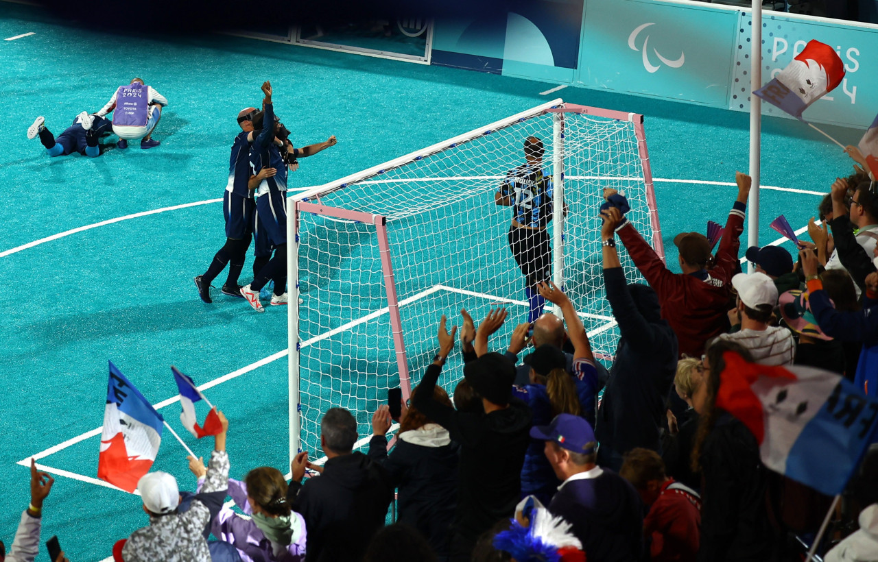 Argentina vs Francia, Juegos Paralímpicos París 2024. Foto: Reuters