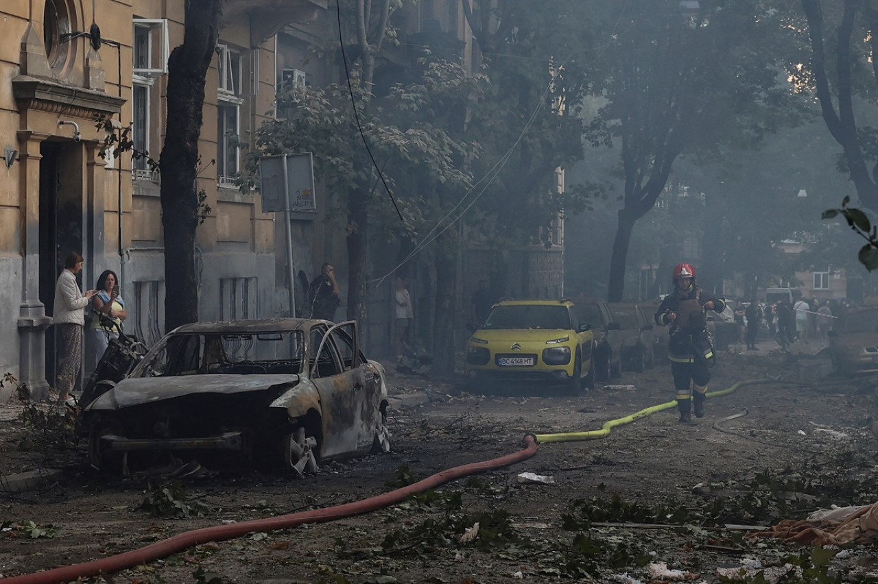 Daños de la guerra entre Rusia y Ucrania. Foto: Reuters.