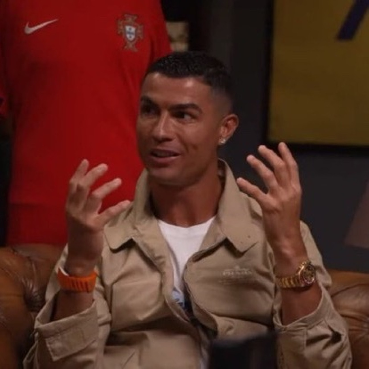 Cristiano Ronaldo en su canal de YouTube. Foto: Captura.