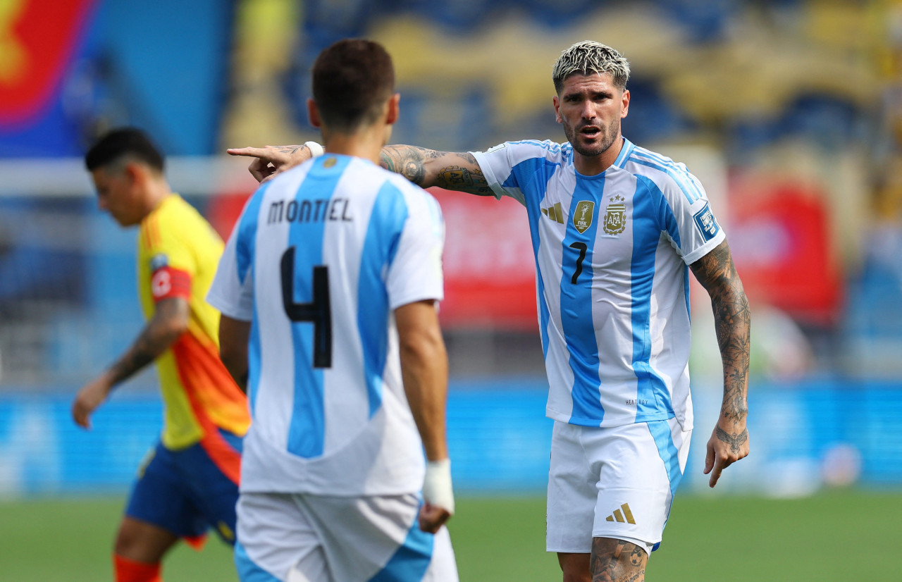 Eliminatorias, Colombia vs. Argentina. Foto: REUTERS.