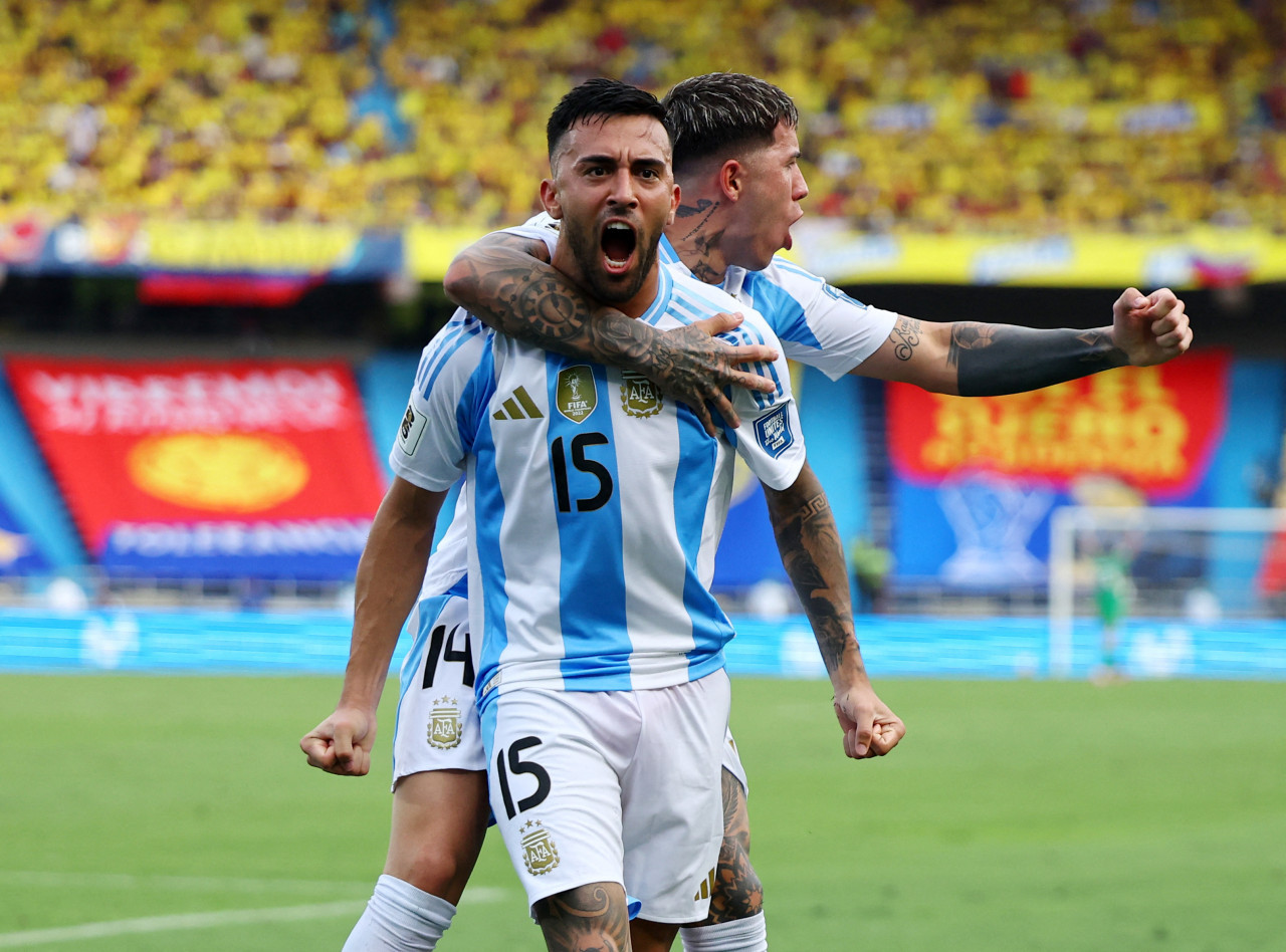 Eliminatorias, Colombia vs. Argentina. Foto: REUTERS.