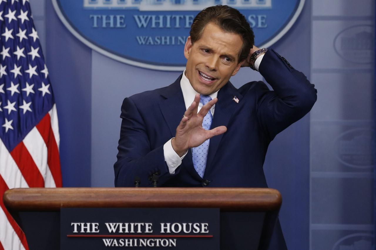 Anthony Scaramucci, exdirector de Comunicaciones de la Casa Blanca de Trump. Foto: Reuters.