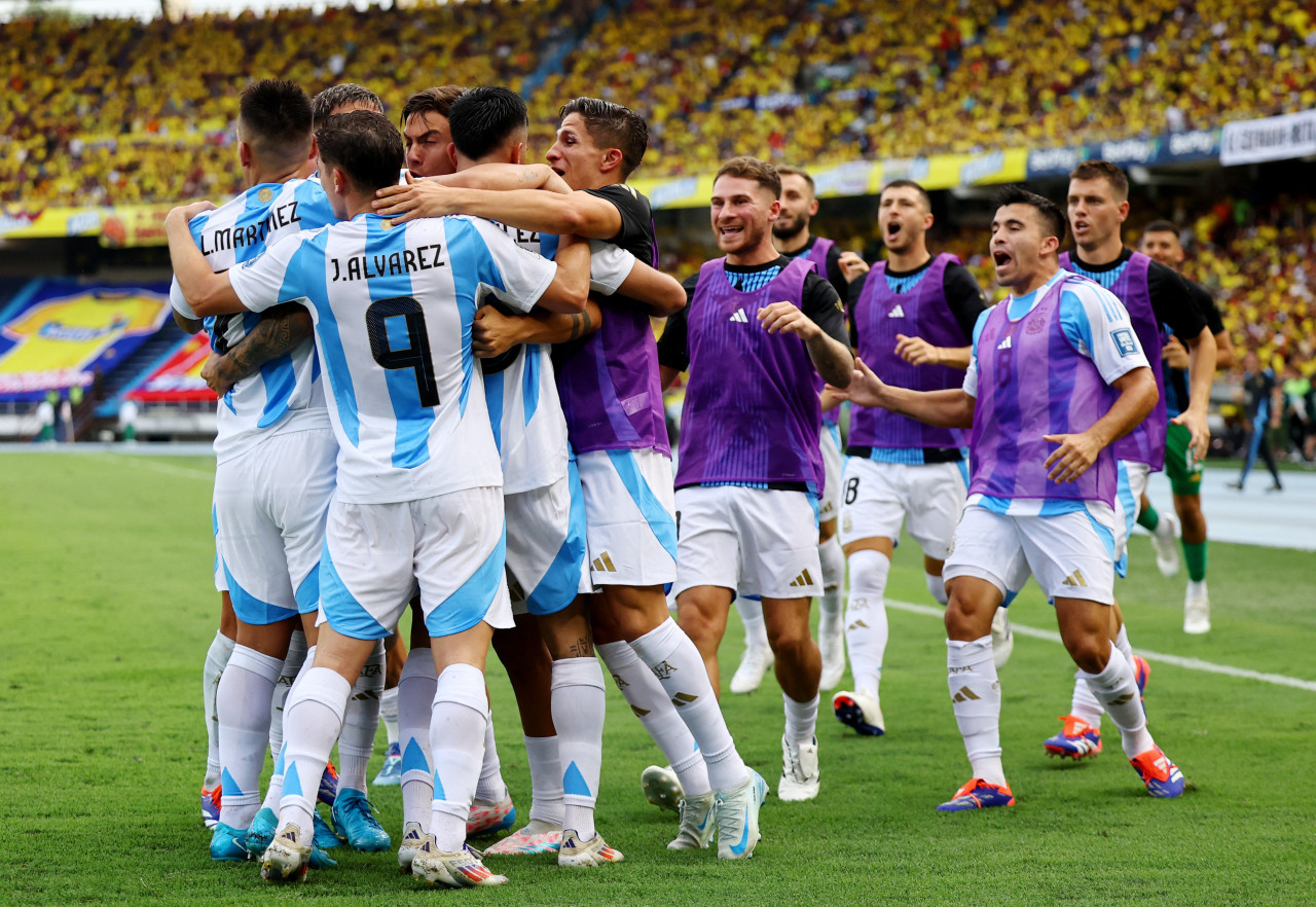 Selección argentina. Foto: Reuters.