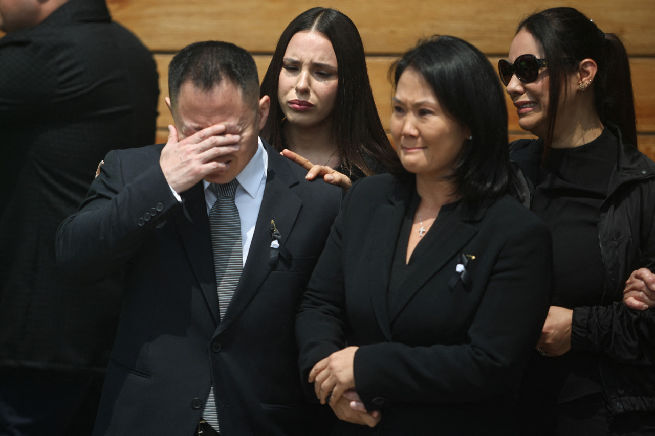 Dolor por la muerte de Alberto Fujimori. Foto: Reuters.