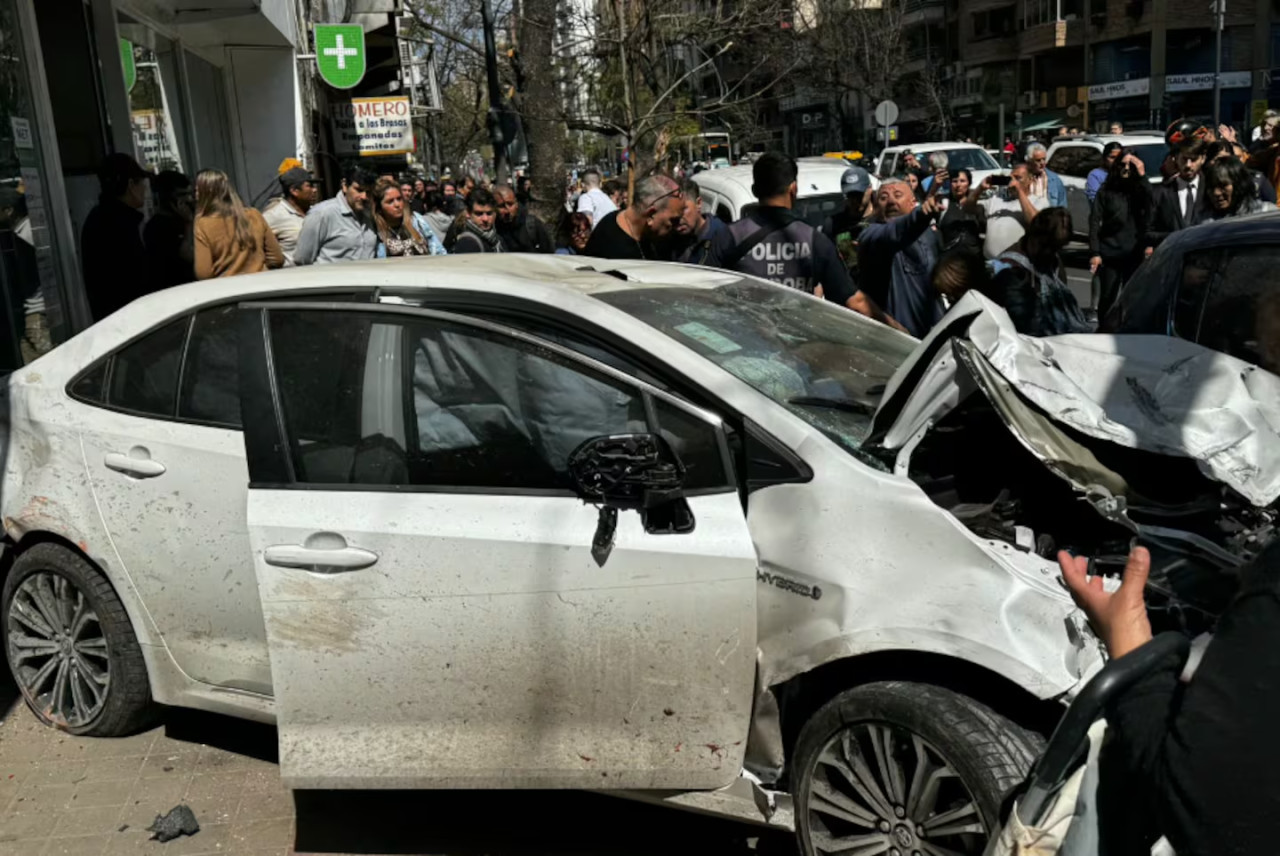 Accidente en Córdoba. Foto gentileza El Doce