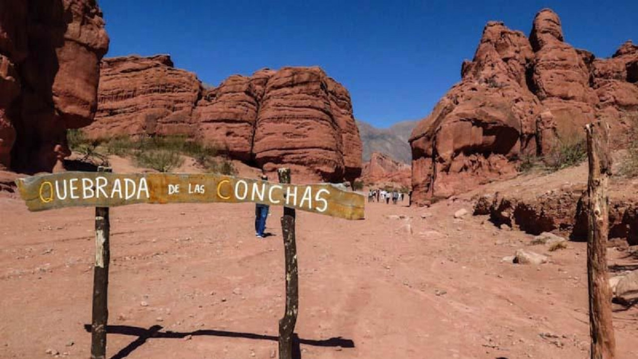 Quebrada de las Conchas, una joya turística del norte