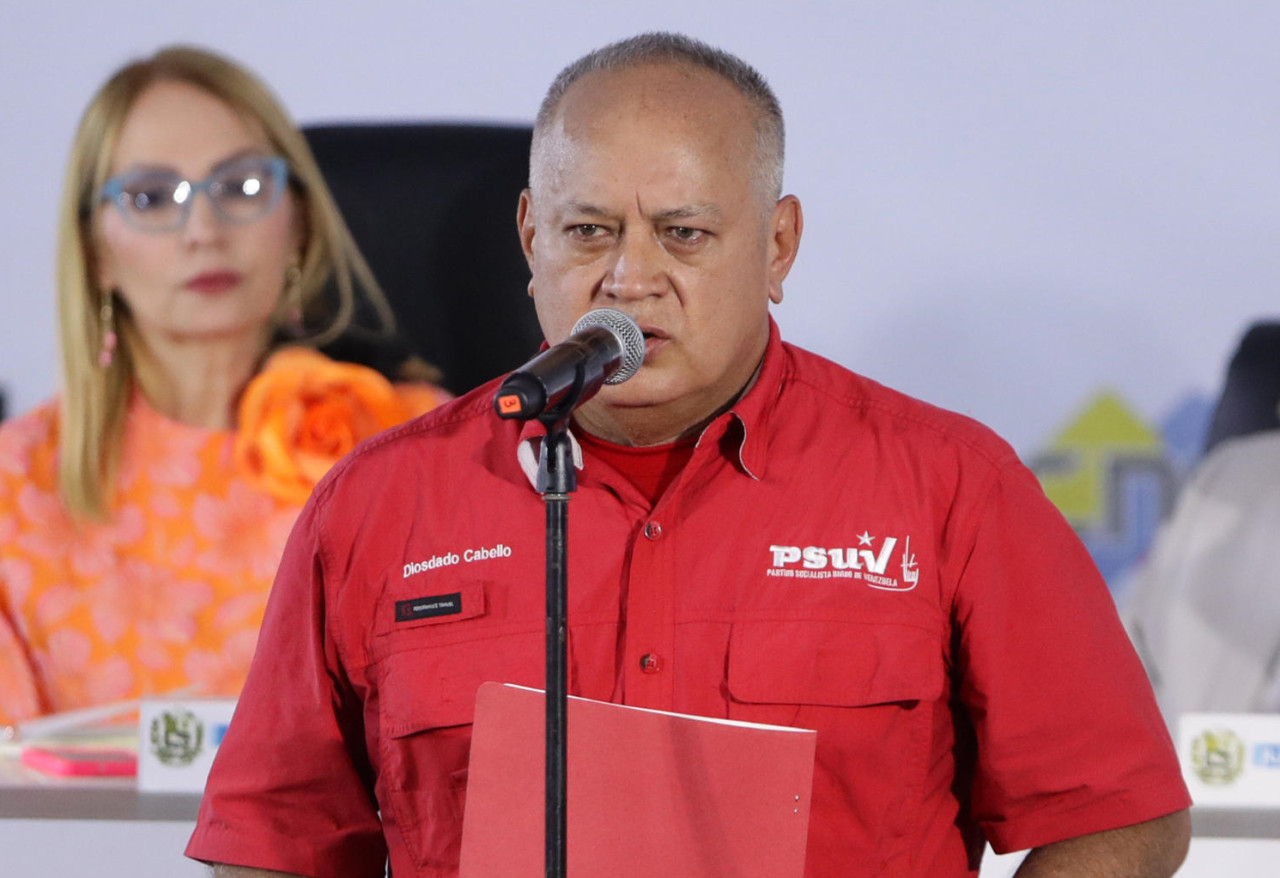 Diosdado Cabello, ministro del Interior de Venezuela. Foto: EFE