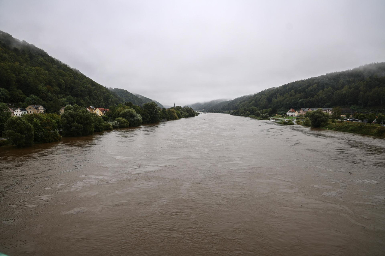 Las consecuencias de la tormenta Boris en Europa. Foto: EFE.