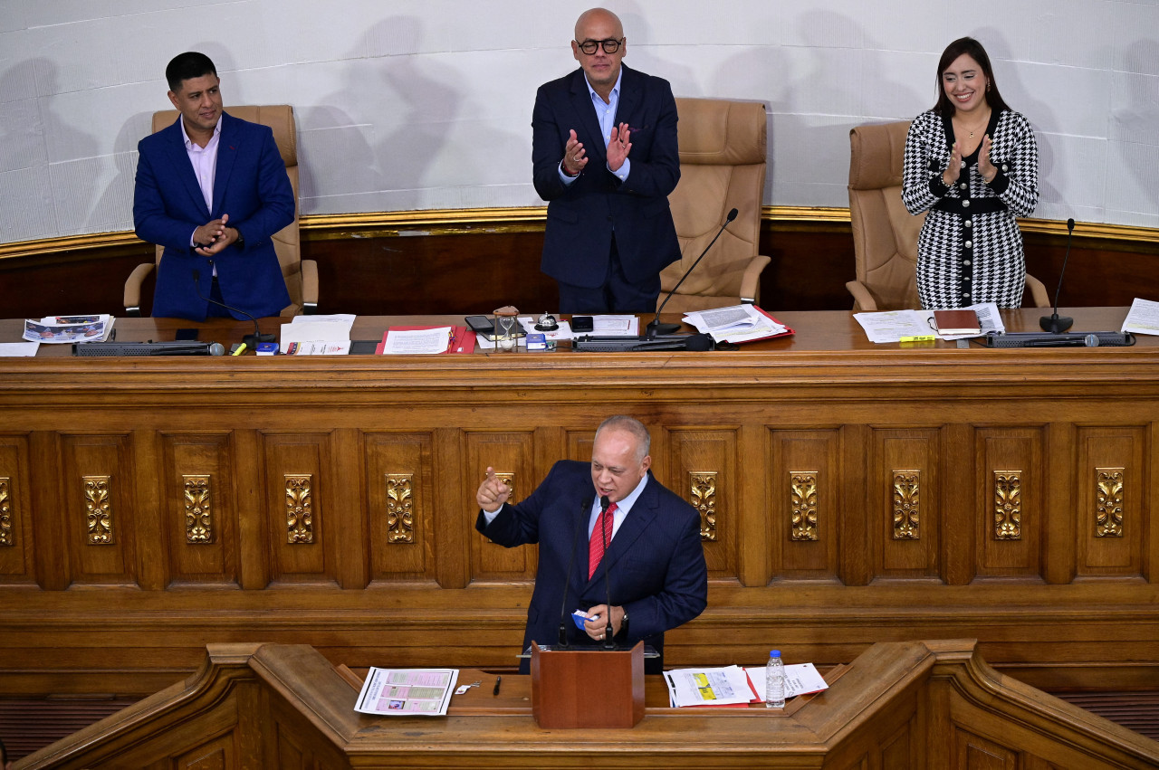 Diosdado Cabello, ministro de Interior y Justicia de Venezuela. Foto: REUTERS.