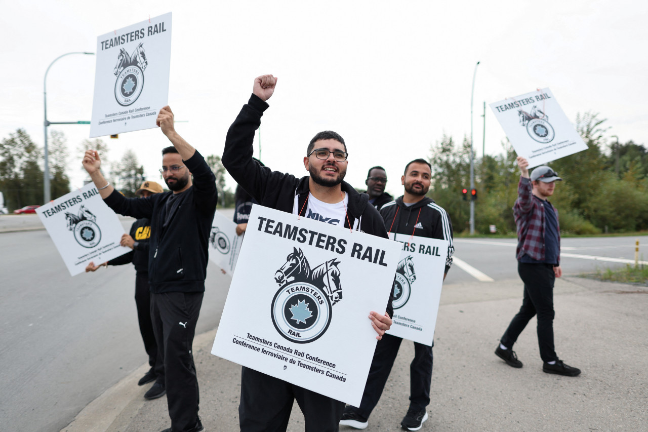 Teamsters, poderoso sindicato de Estados Unidos. Foto: REUTERS.