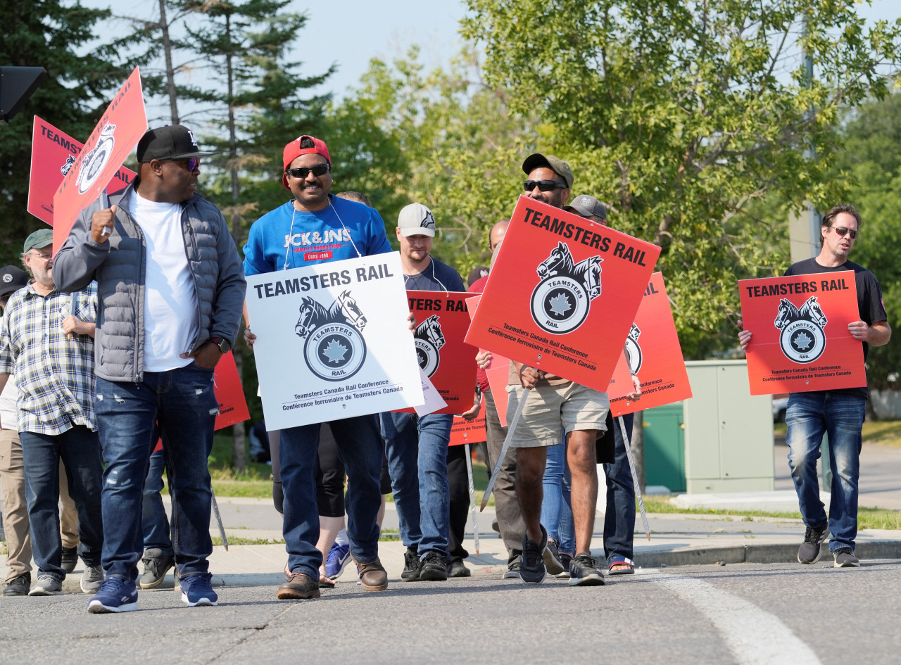 Teamsters, poderoso sindicato de Estados Unidos. Foto: REUTERS.