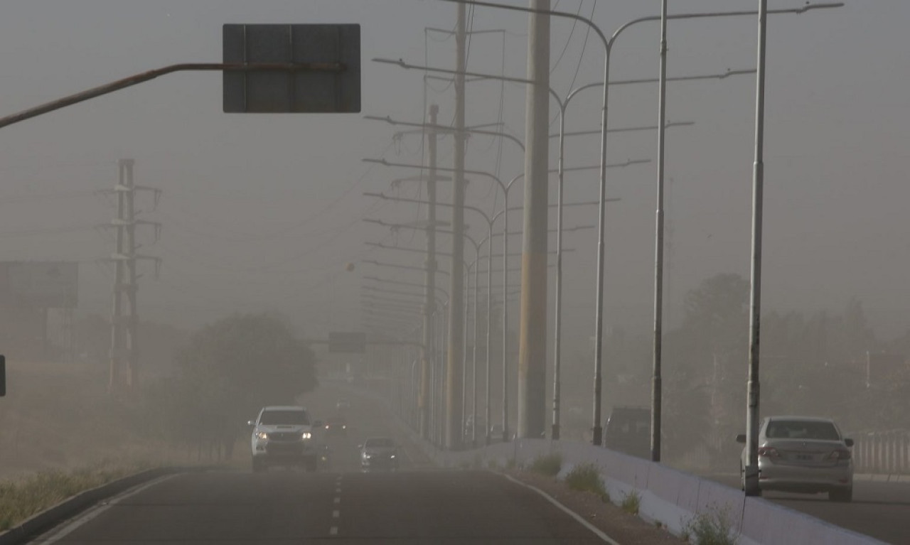 Viento Zonda en Mendoza.