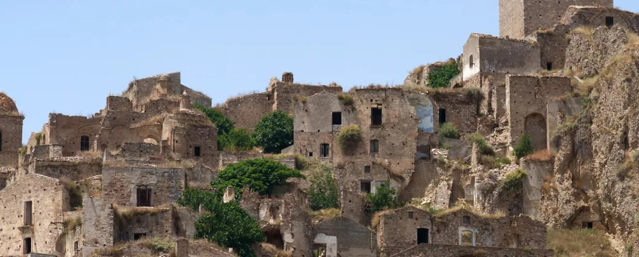 Craco, Italia. Fuente: Gobierno de Italia.