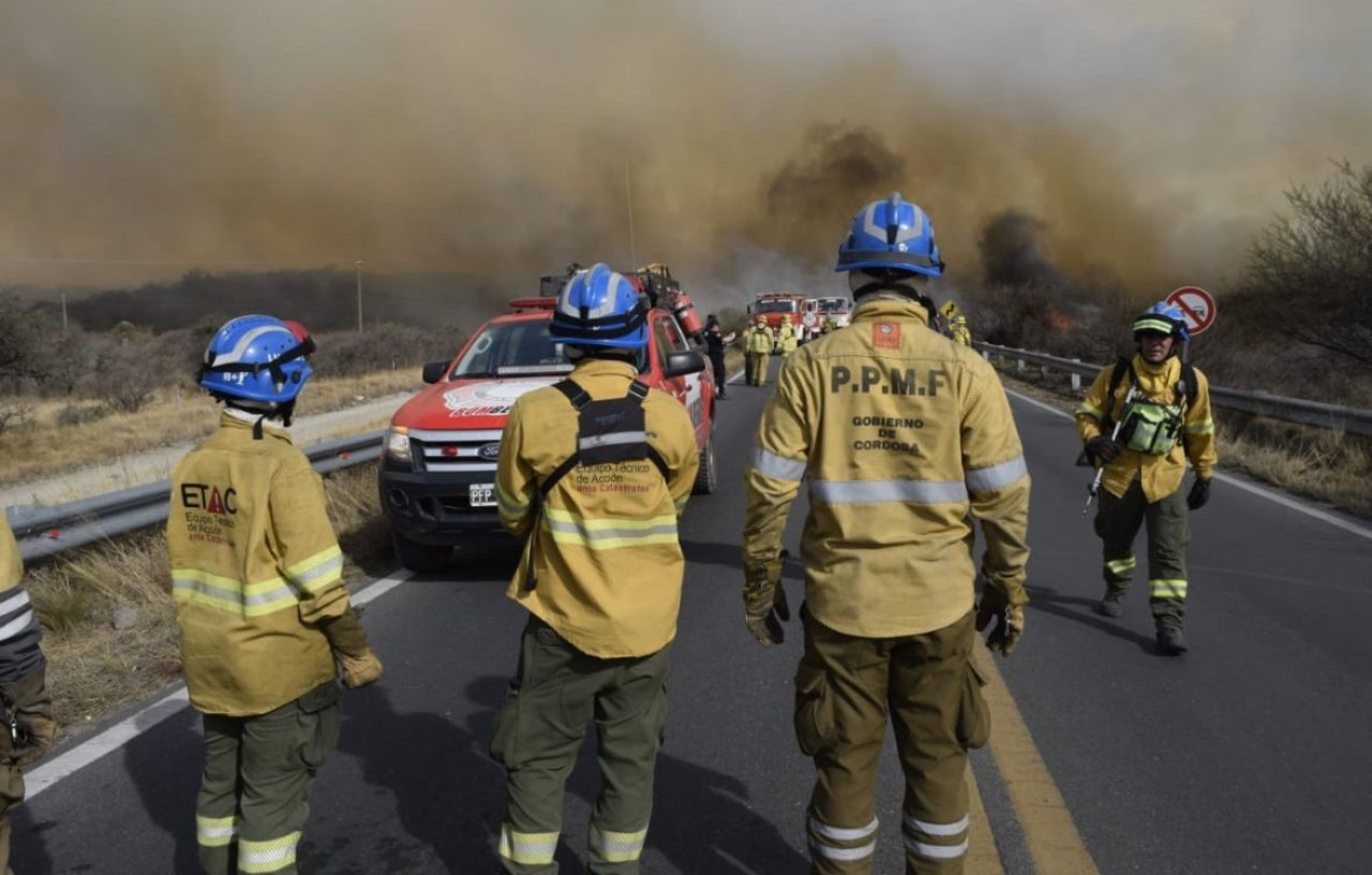 Incendios en Córdoba. Foto/X: @gobdecordoba