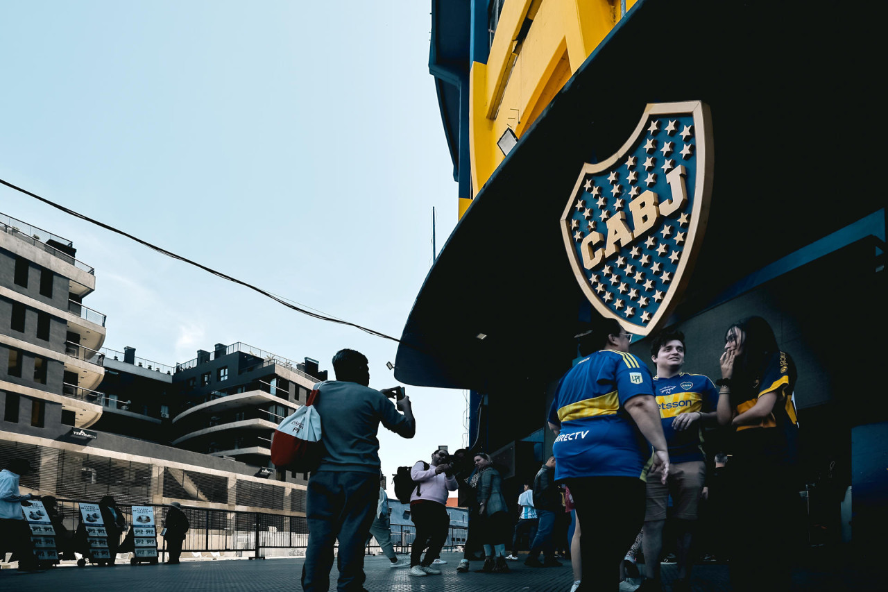 Hinchas de Boca Juniors. Foto: EFE