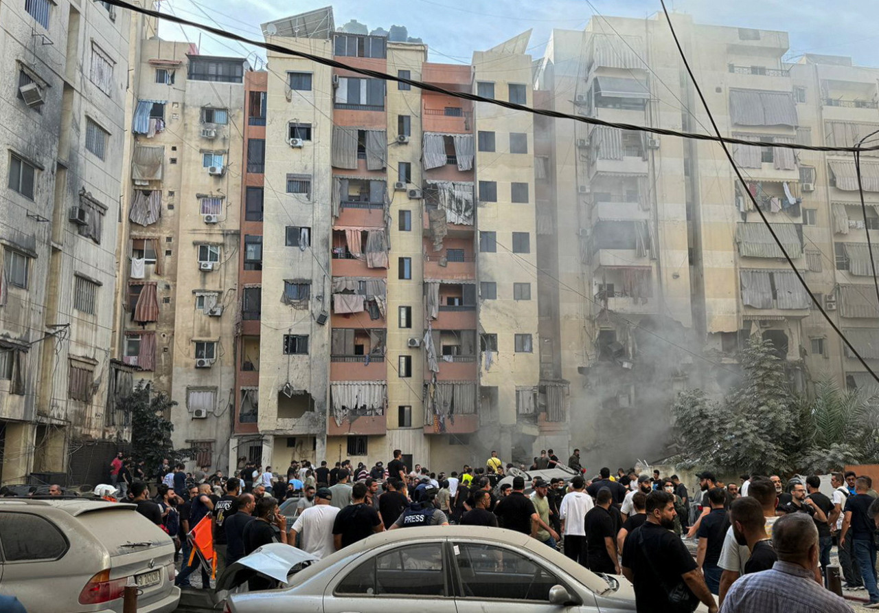 Ataque de Israel en El Líbano. Foto: Reuters