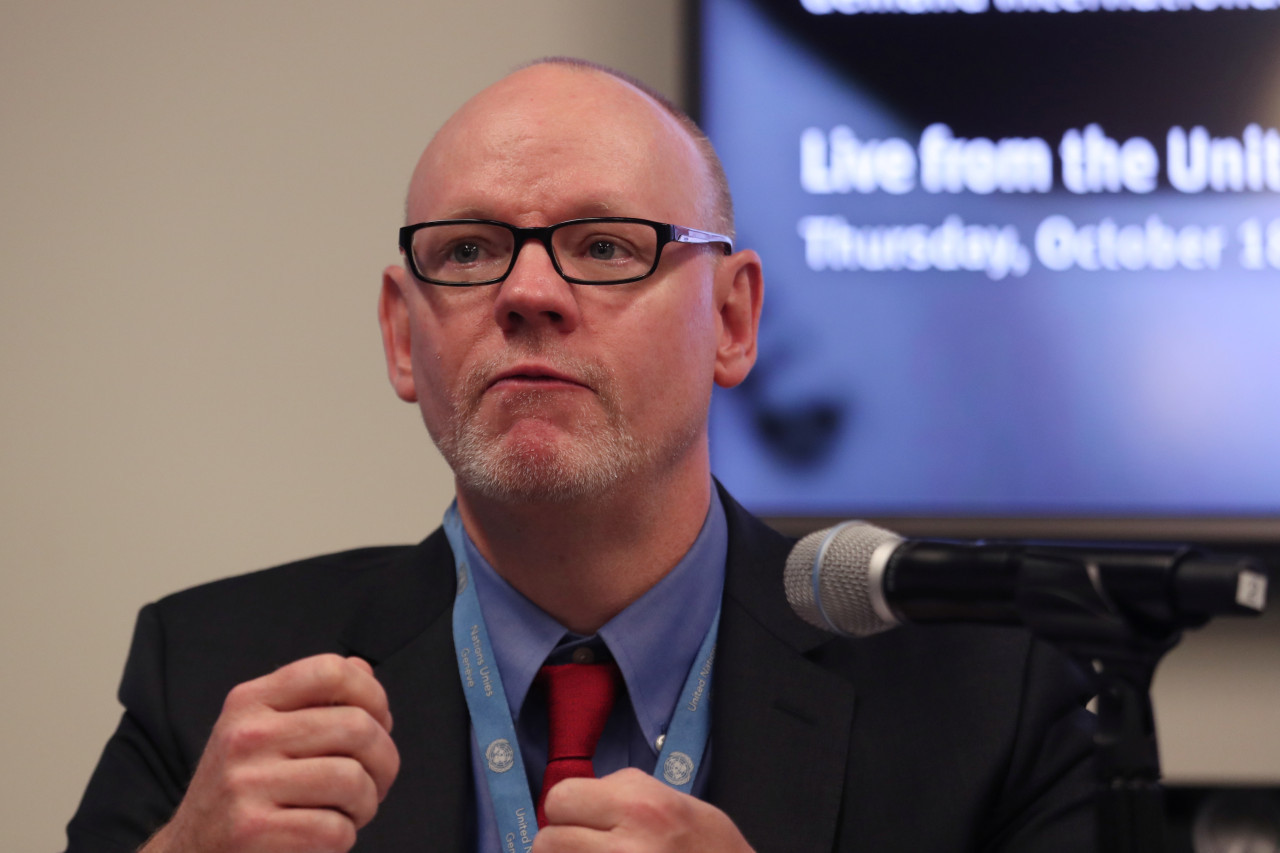 Louis Charbonneau, director de Human Rights Watch para la ONU. Foto: Reuters.