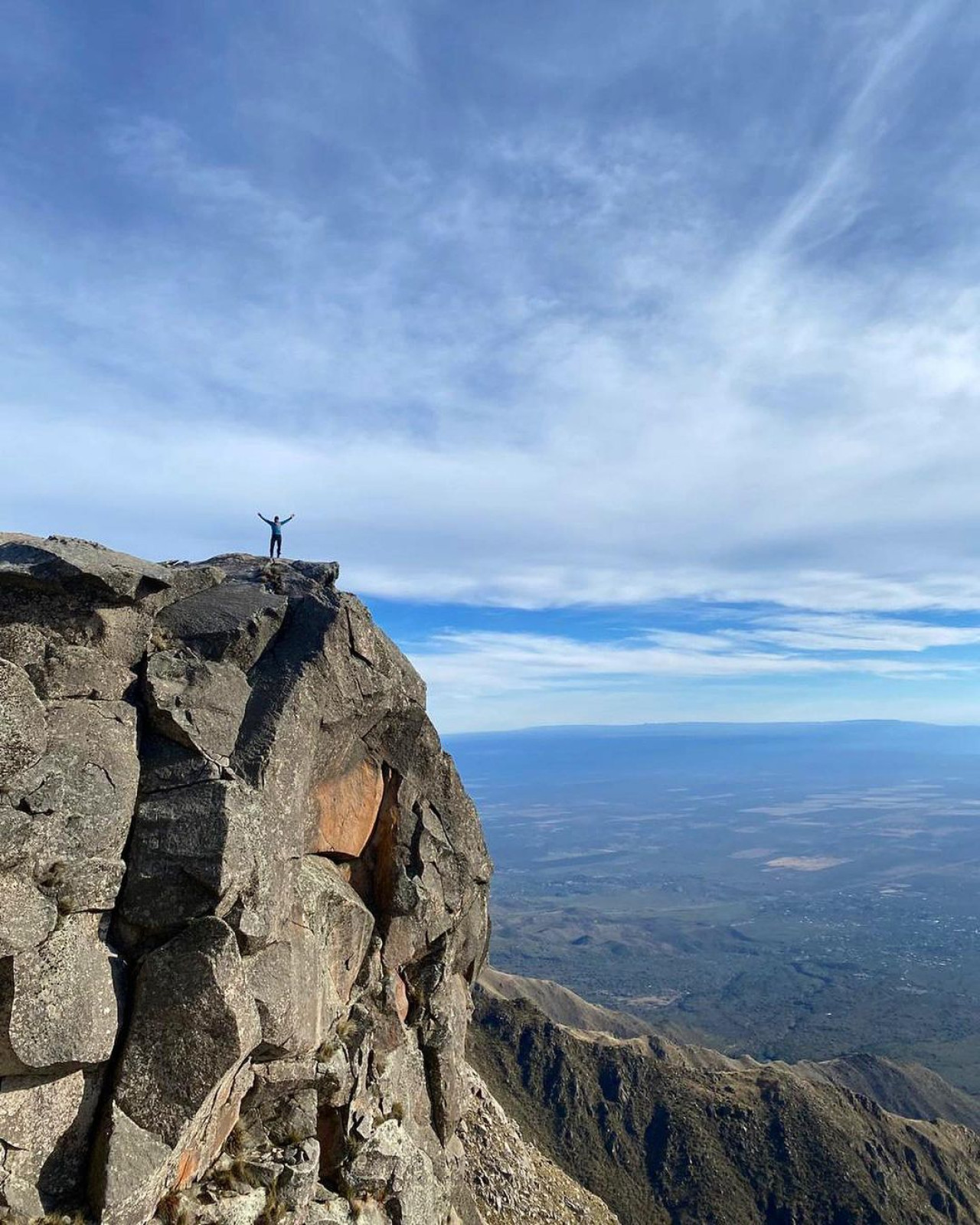 Cerro Champaquí. Foto Instagram @eldurazno_laspircaslodge